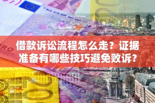 北京借款诉讼流程怎么走？证据准备有哪些技巧避免败诉？