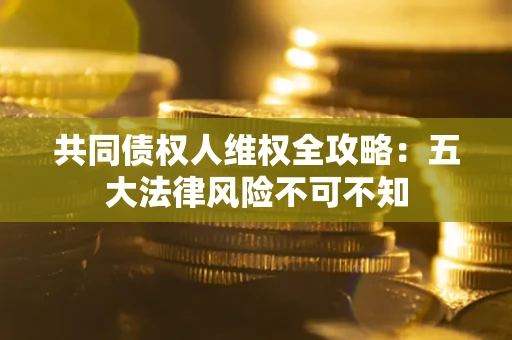 北京共同债权人维权全攻略：五大法律风险不可不知