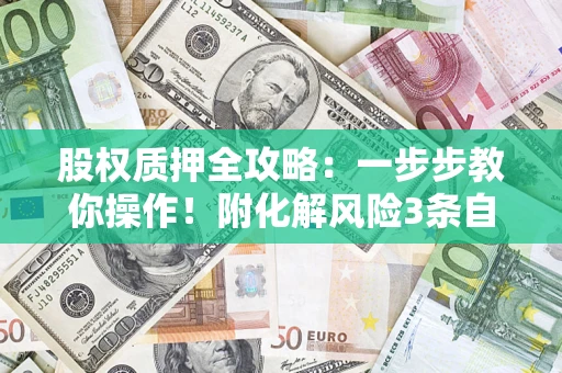 北京股权质押全攻略：一步步教你操作！附化解风险3条自救法则