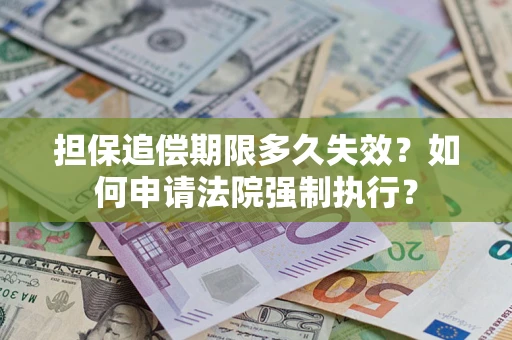 北京担保追偿期限多久失效？如何申请法院强制执行？