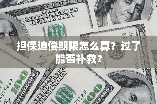 北京担保追偿期限怎么算？过了能否补救？